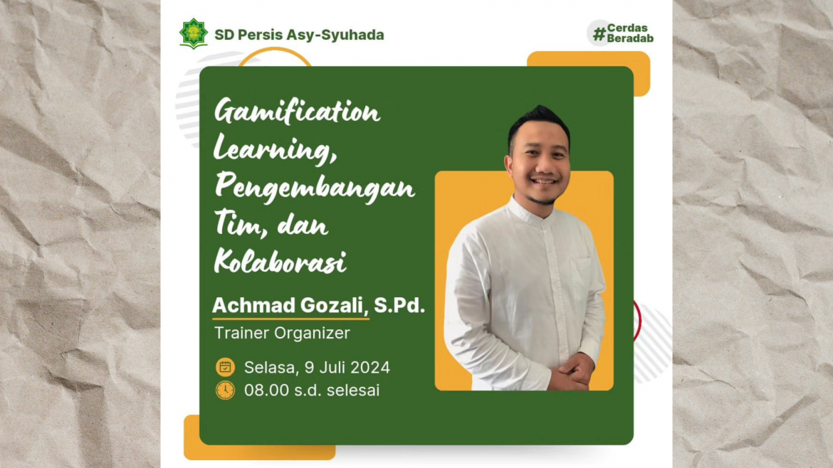 Sd Persis Asy Syuhada Gelar Rapat Kerja Dengan Fokus Pada Gamification Learning, Pengembangan Tim, Dan Kolaborasi