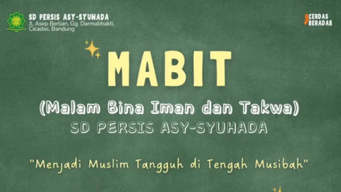 SD Persis Asy-Syuhada Selenggarakan MABIT untuk Penguatan Iman dan Karakter Siswa